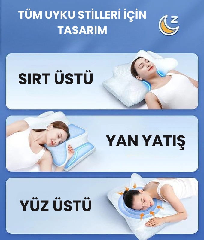 ThePillow Türkiye® Hafızalı Köpük Boyun Yastığı