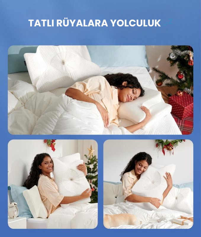 ThePillow Türkiye® Hafızalı Köpük Boyun Yastığı